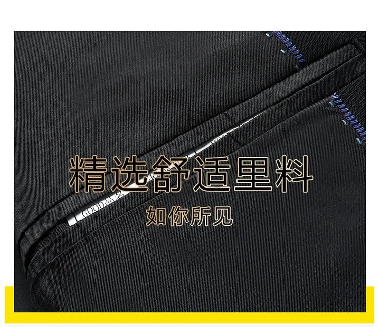 Blazer Masculino Men's Fashion Business Trend British Style Gentleman Slim Professional Formal Dress Wedding Men's Summer Suit