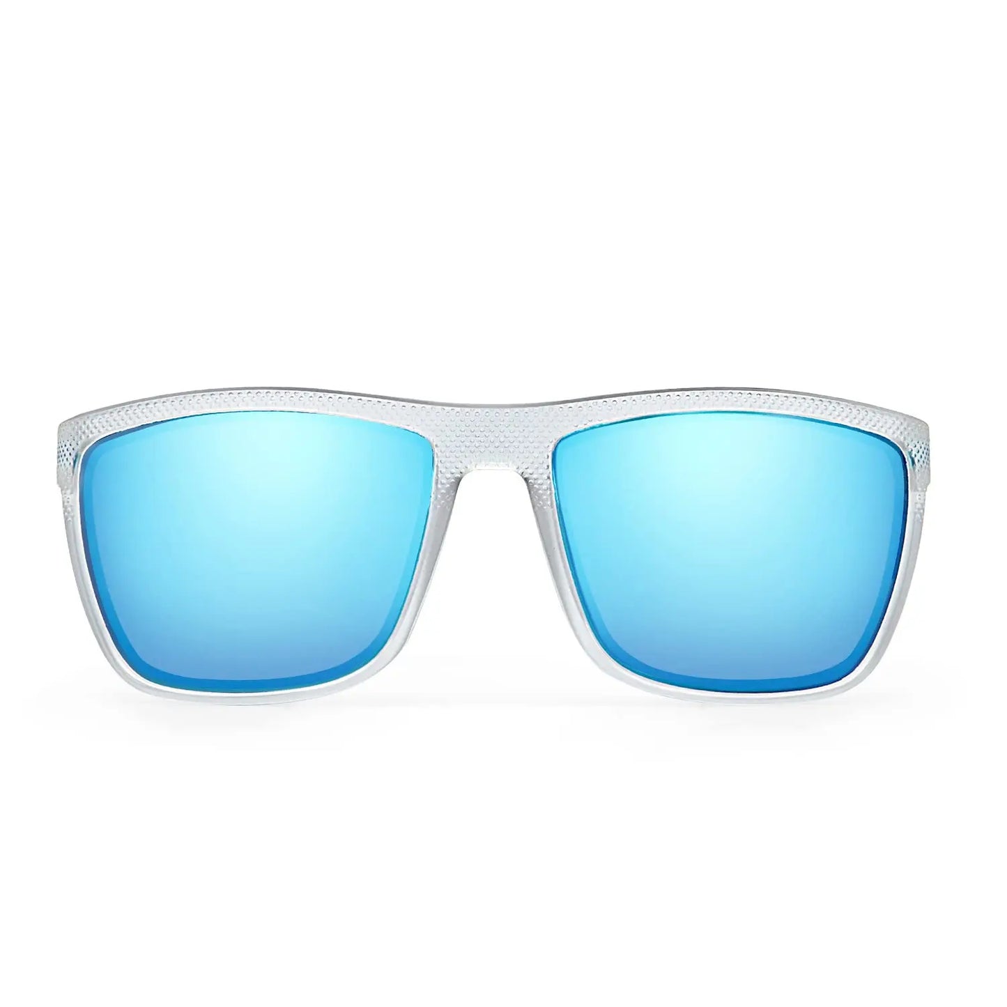 Polarized Sunglasses for Men Shades Lightweight TR90 Frame UV400 Protection Square Outdoor Trave Driving Sun Glasses
