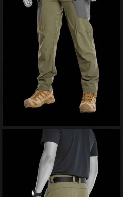 Summer Quick Drying Tactical Pants Men Outdoor Lightweight Thin Breathable Climbing Sport Hiking Pants Casual Work Trousers