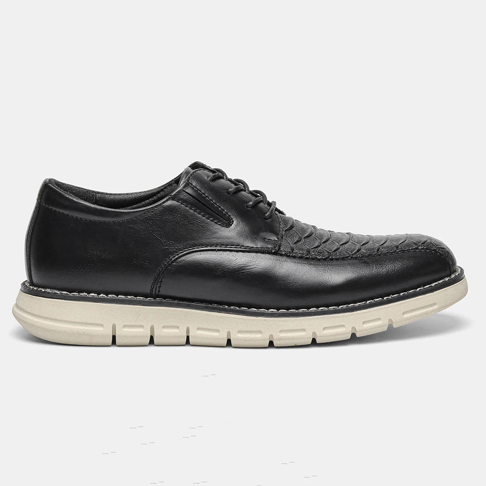 Fashion Brogue Men's Shoes Comfortable 2025 Brand Casual Shoes Men