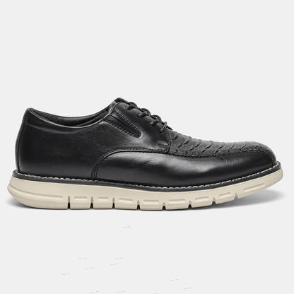 Fashion Brogue Men's Shoes Comfortable 2025 Brand Casual Shoes Men