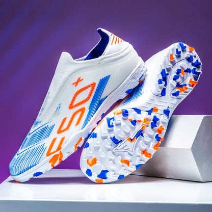 New Men's Soccer Shoes Non Slip Indoor Football Boots Sport Comfortable Grass Cleats Ultralight Fg Turf Futsal Adult Non-Slip