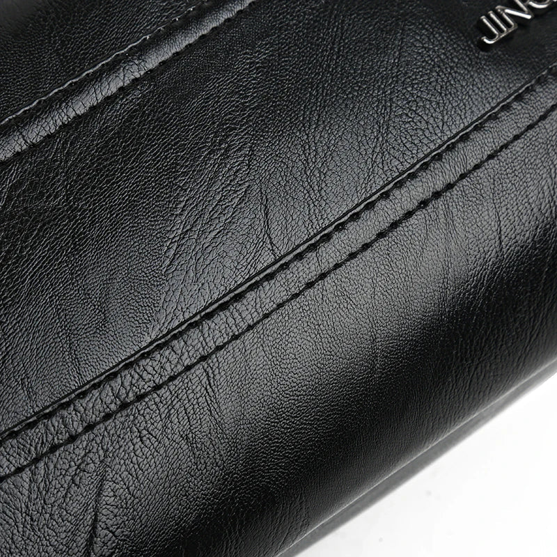 Elegant Leather One Shoulder Handbag Shopping Bag 2024 New Women's Fashion Handbag Sheepskin grain Beautiful Lady Crossbody Bag