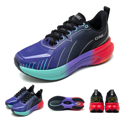 White Road Running Shoes for Men Air Cushion Outdoor Sport Shoes Male Trainers Summer Jogging Shoes Women Footwear