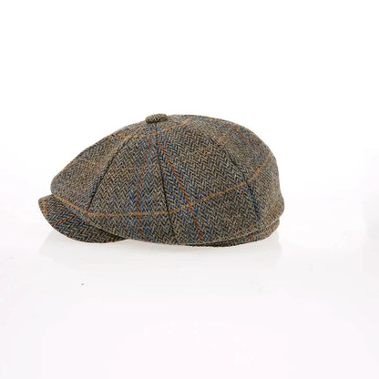 Newsboy Hat 60% Wool Men Berets Grey Herringbone Flat Caps Women British Painters Hat Autumn Winter hats Octagonal Cap BJM42