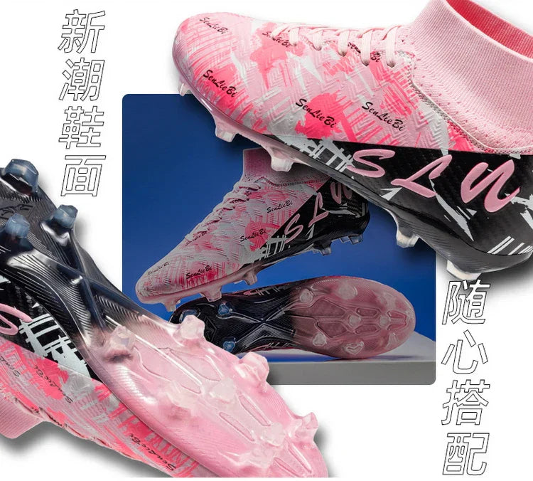 Professional Football Boots Men Soccer Shoes Society Football Cleats FG Ultralight Training Soccer Sneakers Outdoor Sports Shoe