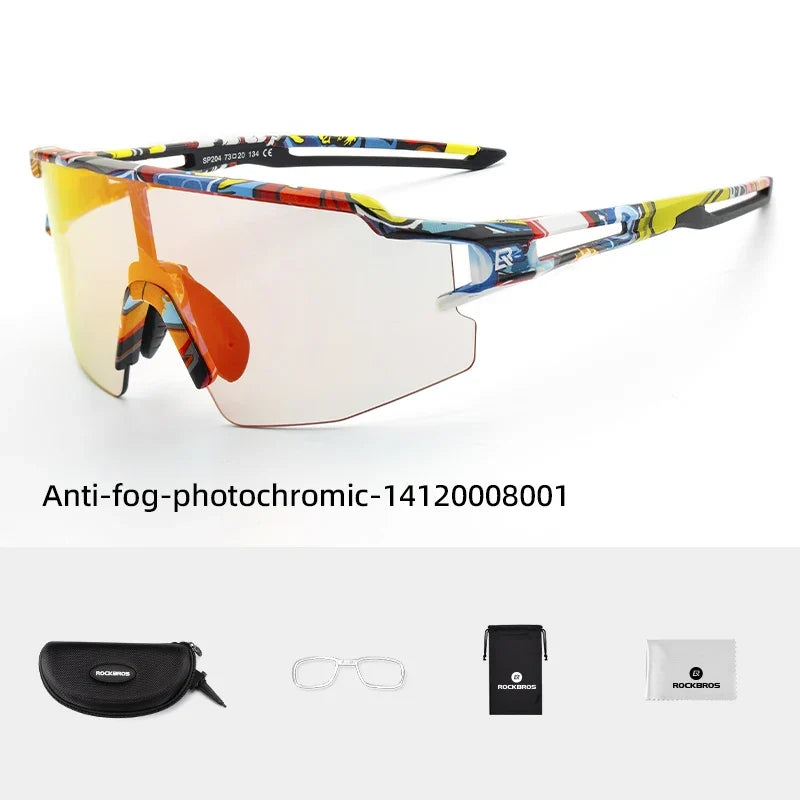 Cycling Glasses Polarized UV400 Protection Bicycle Sunglasses Men Women Photochromic MTB Road Bicycle Goggles Eyewear