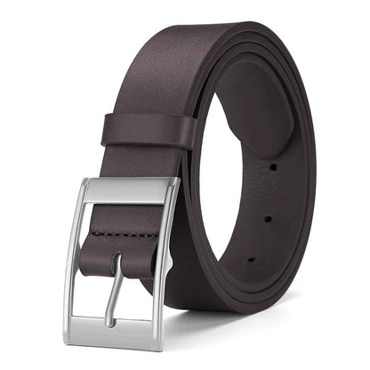 Retro Men's Pin Buckle PU Belt Trendy Versatile Business Belt Fashion Men's Unique Design Belt