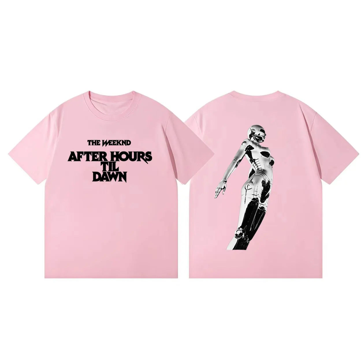 The Weeknd After Hours Til Dawn Tour 2026 Graphic T Shirts Harajuku Hip Hop Short Sleeve T-shirt Unisex Fashion Casual T-shirts