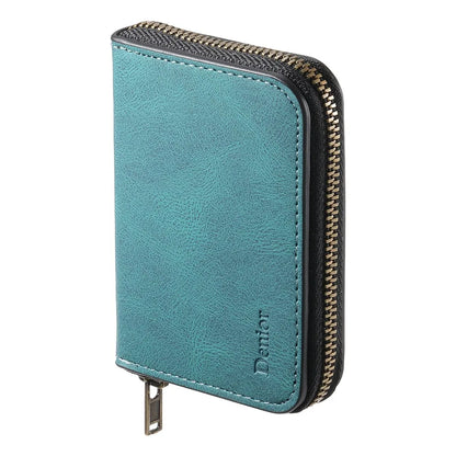 for Magsafe Zipper Wallet Phone Card Holder for IPhone 16 Pro Max 15 14 13 12 S25 S24Plus Ultra Pixel 9  Anti-theft Leather Case