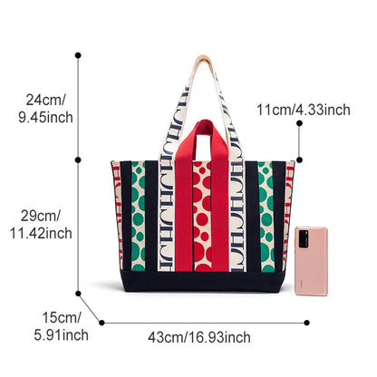 Women's Tote Bag 2026 Simple and Environmentally Friendly Handbag Large Capacity Women's Yoga Storage Bag