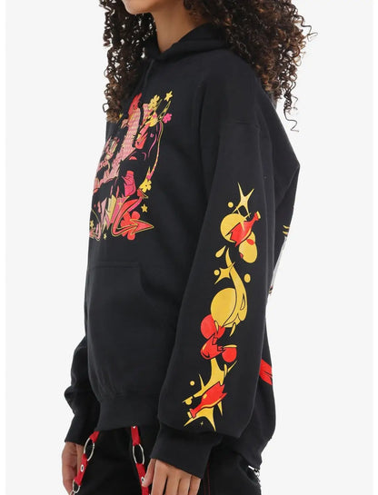 Autumn Winter Hoodies Helluva Boss Hell's Belles Graphic Pullover Men Women Oversized Sweatshirt Fleece Warm Winter Tracksuits