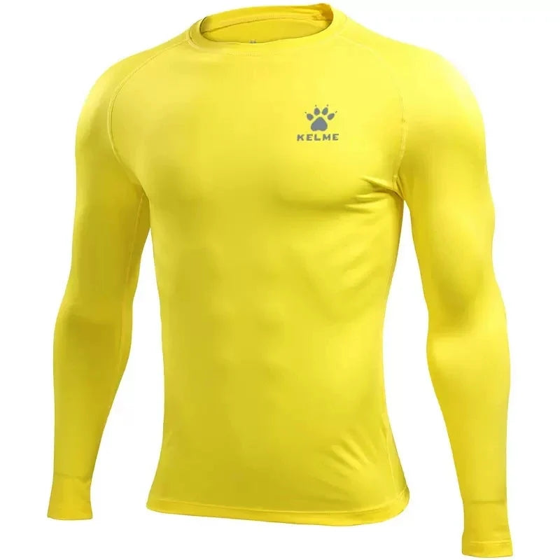 Men's Running T-shirts Compression Shirts Bodybuilding Sports Tights Long Sleeves Exercise Workout Fitness 3891113