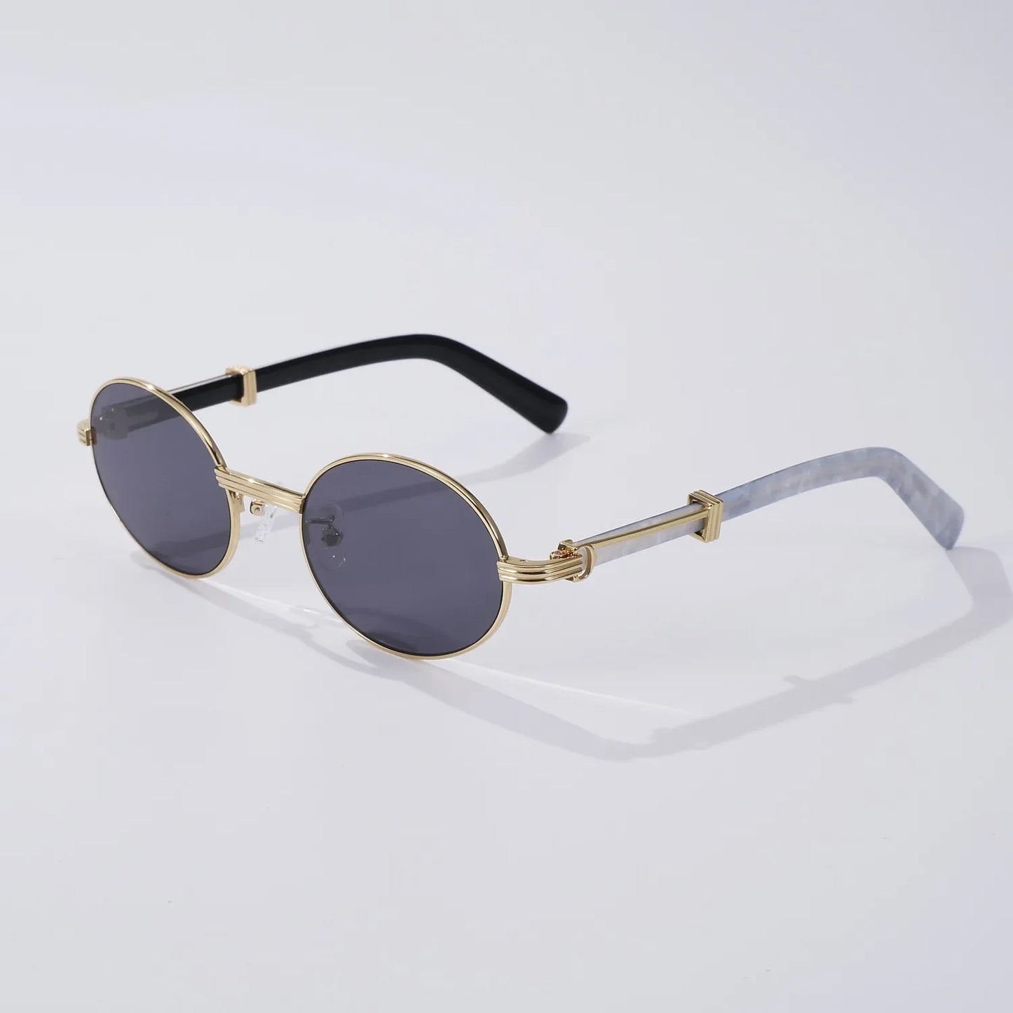 2025 New Retro Pure Titanium Acetate Sun Protection Men Sunglasses Fashion Round Outdoor Shading UV400 Driving Women Sun Glasses