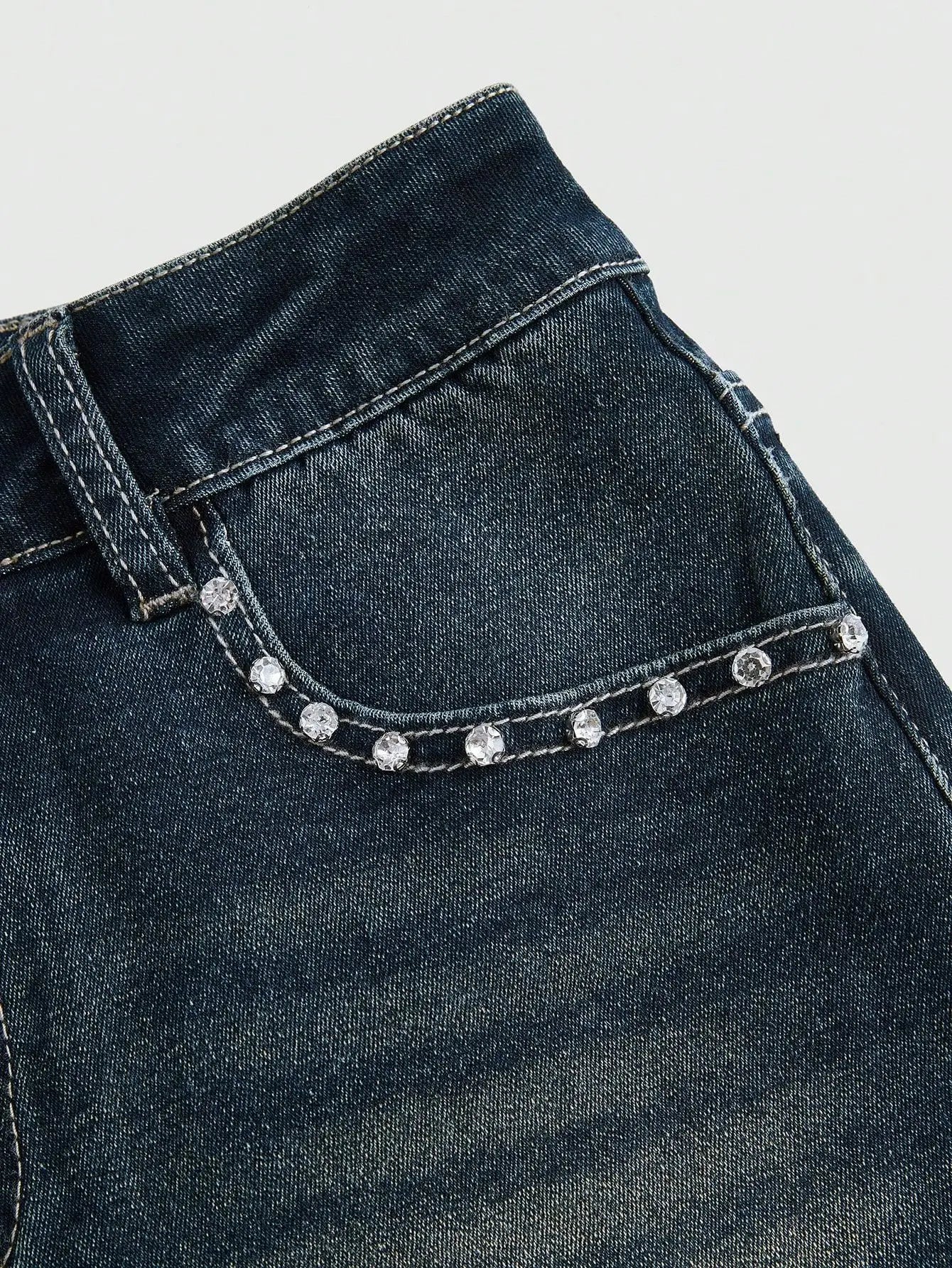 Summer Korean Sexy Low Waist Women Denim Short American Lady Y2K Elastic Slim Cotton Hot Jorts Female Embroidery Wrapping Jeans