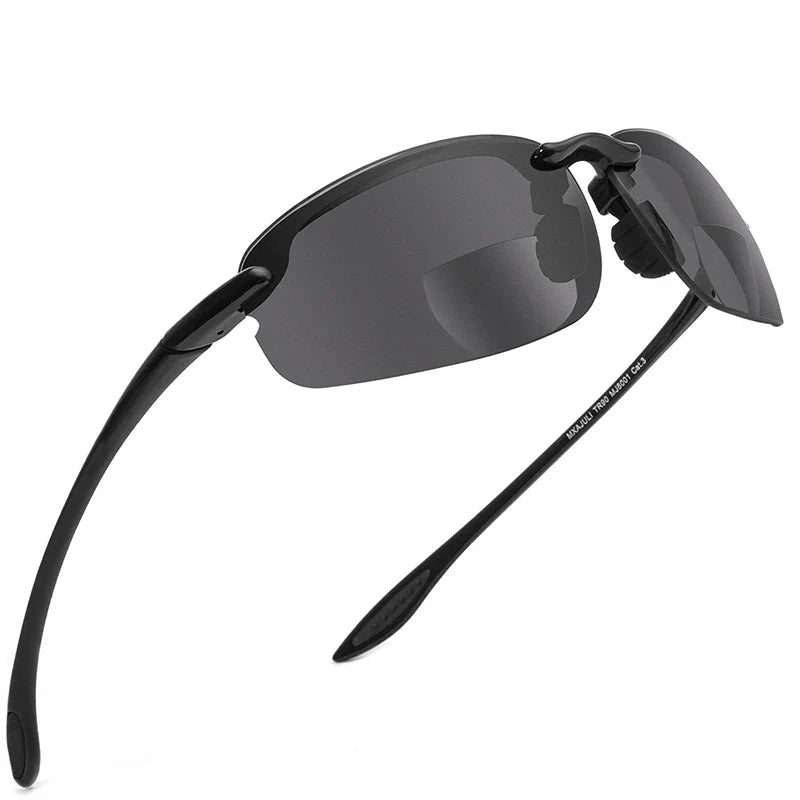 Sunglasses for Women Men,TR90 Frame Ultra Lightweight and Sun Reading UV Protection 8001