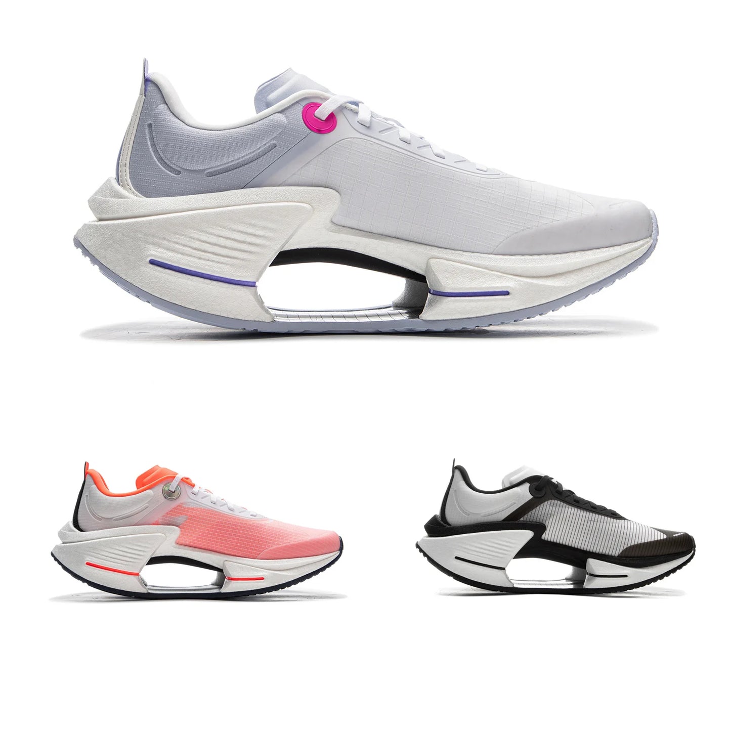 Men's SHADOW 3 ESSENTIAL Running Shoes JIANG Light Cushion BOOM LiNing Wearable Sneakers ARRV003