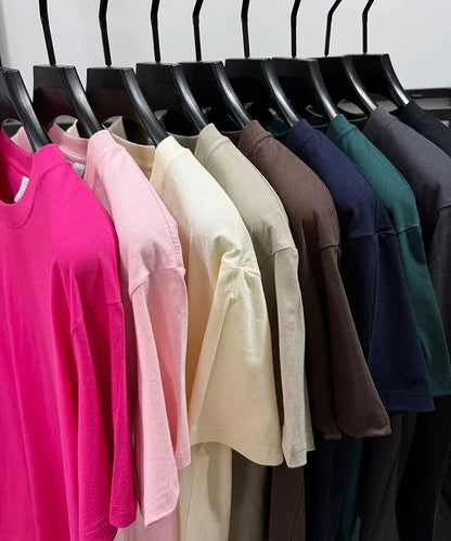 100% cotton high-end brand T-shirt short sleeve summer fashion classic pony embroidery round neck top luxury new Paul men's wear