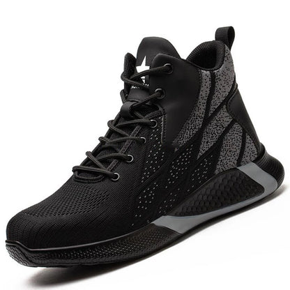 Anti-Smash Anti-Puncture Safety Shoes Men For Work Sneakers Women Men Steel Toe Work Shoes Security Protective Shoes Lightweight