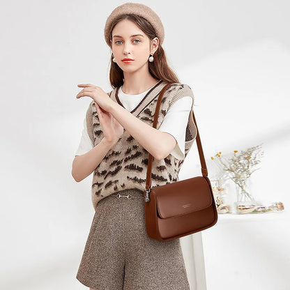 Bag Women 2022 New Summer Genuine Leather Tote Female Casual Fashion Simple Underarm Shoulder Bag Large Capacity Shopper Handbag