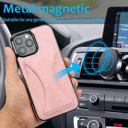 High Quality PU Leather Protective Credit Card Slots Foldable Kickstand Phone Case for iPhone 16 Pro Max 15 Plus 14 13 12 11