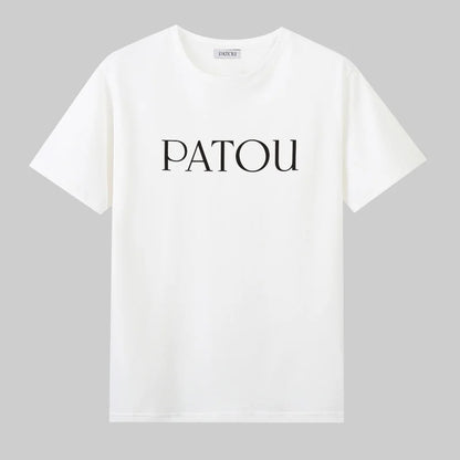 2024 Hot Sales Japan Style Cotton O-Neck Fashion Letter Printed Tees Summer Harajuku Women Loose Short Sleeve T-shirt
