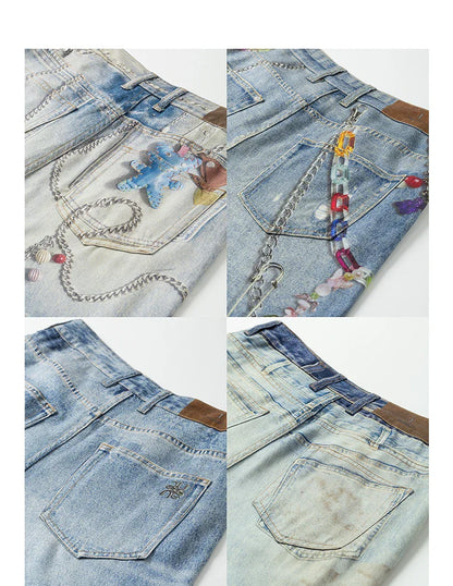 Women Denim Jean 2025 Spring New Long Pants 8518053