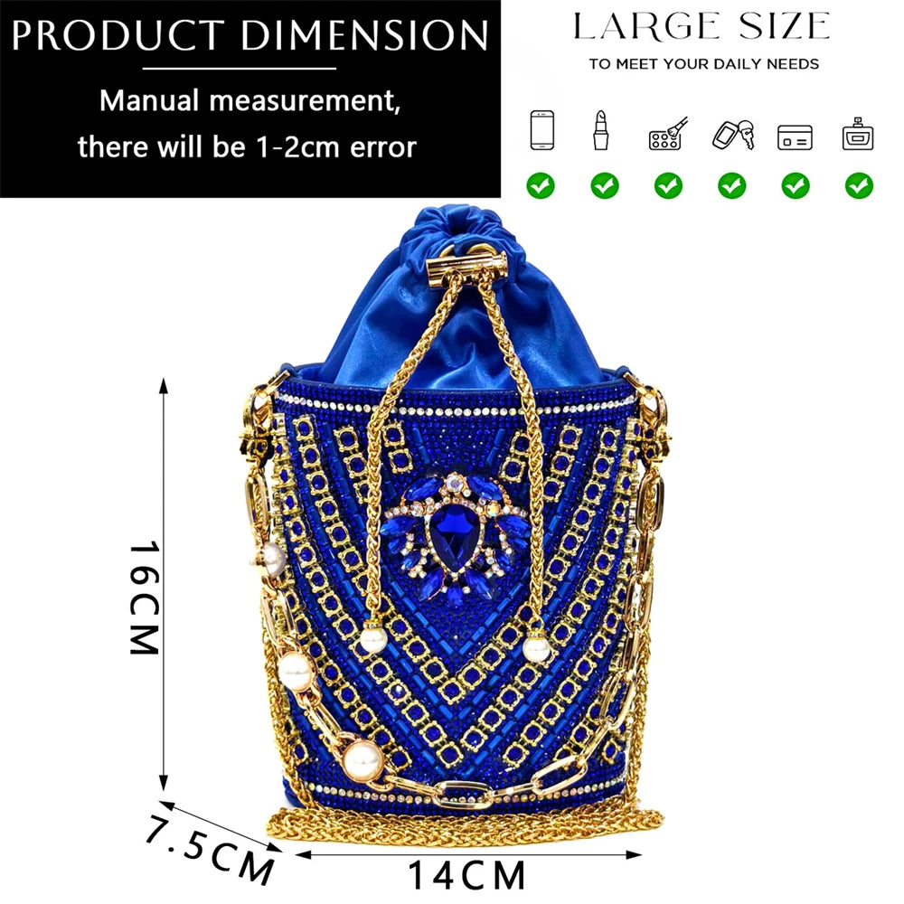 2024 Latest Wedding Pointed Toe Women's Shoes High Heel Black Color Rhinestones italian shoes and bags matching set