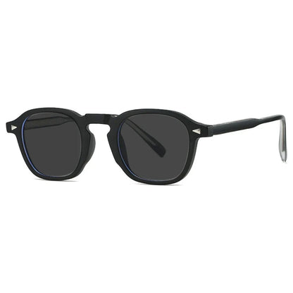 High Quality Fashion Oval Small Frame Myopia Sunglasses for Men Women Optical Prescription Gray Sunglasses Anti UV400