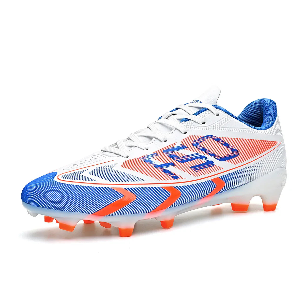 Popular low-top football boots, broken nails, TF and spikes FG unisex styles, 2 colors to choose from, breathable and non-slip