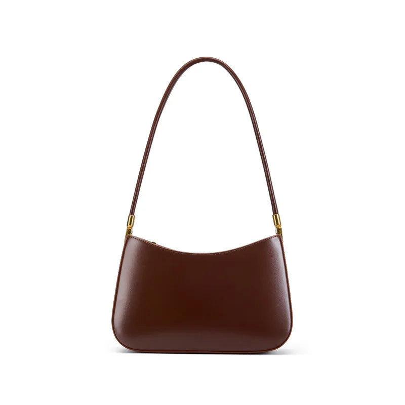 Female shoulder bag genuine cow leather bag handbags women luxury women minimalism bag for ladies crossbody bag