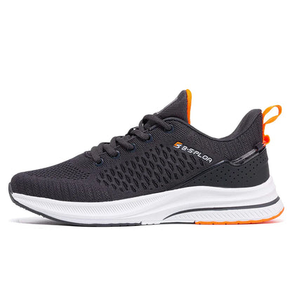 Lightweight Running Shoes For Men Comfort Men's Designer Mesh Casual Sneakers Lace-Up Male Outdoor Sports Tennis Shoes