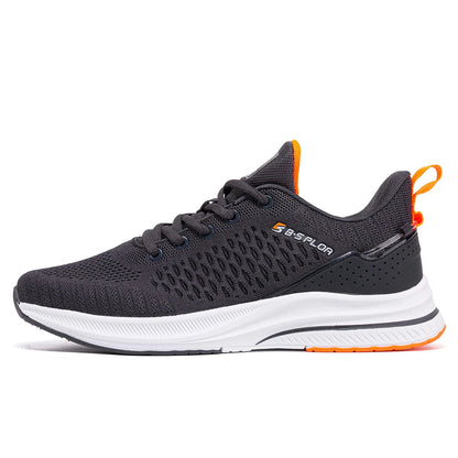 Men Running Shoes Brand Male Designer Mesh Casual Sneakers Lightweight Lace-Up New Male Outdoor Sports Tennis Shoe