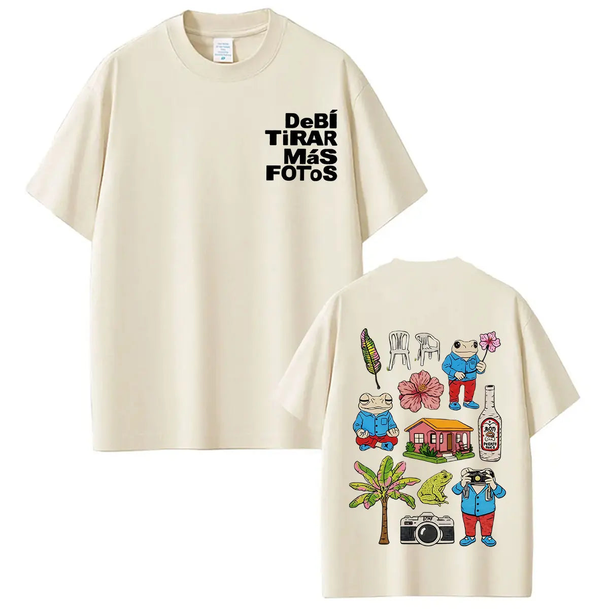 Rapper Bad Bunny Tour 2026 Graphics T-Shirt Men Women Vintage T Shirts Short-sleeved 100% Cotton Hip-hop Aesthetics T-shirts