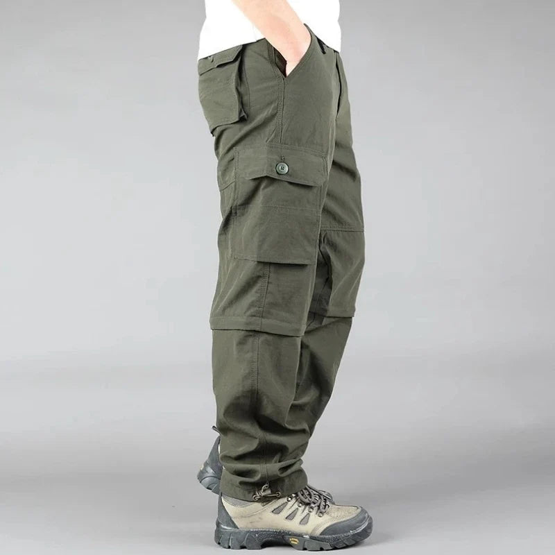 Mens Cargo Hiking Pants Quick Dry,Comfortable,Perfect for Outdoor Working and Camping,Spring Autumn Versatile Outdoor Long Pants