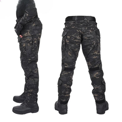 G3 Cargo Pants Men Hiking Pants with Pads camouflage Tactical Pant Streetwear Multicam Hunting Pants Gen3 Mens Clothing New