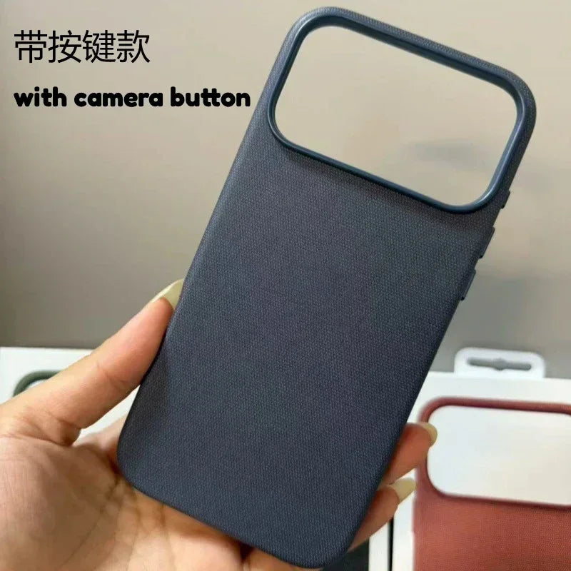 With Box TechWoven Magnetic Phone Case for IPhone 17 Pro Max Air Phone for Magsafe Phone Cover Case Camera Control