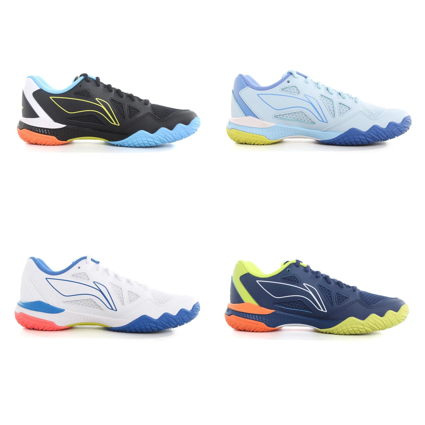 Unisex HALBERD STRIKE Badminton Shoes Breathable Comfortable LiNing Men Women Training Sneakers AYTV021