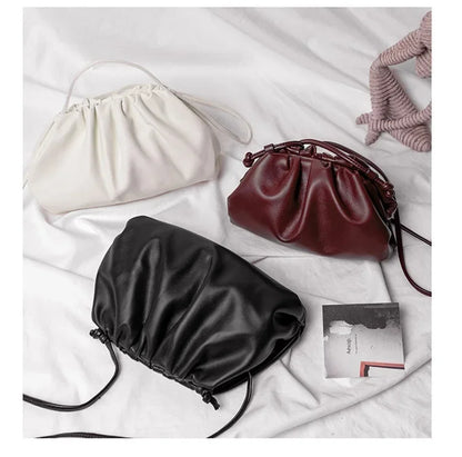 Designer Soft Pu Leather Women Shoulder Bag High Quality Small Crossbody Bags for Women Fashion Female Handbags Messenger Bags