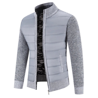 Men's Autumn Winter Sweater Baseball Coat Knit Jacket Korean Jumpers Male Windbreaker Fashion Pullovers Business Casual Knitwear