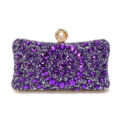 Diamonds Evening Bags Party Wedding Clutch Rhinestones Hot Design Chain Shoulder Handbags