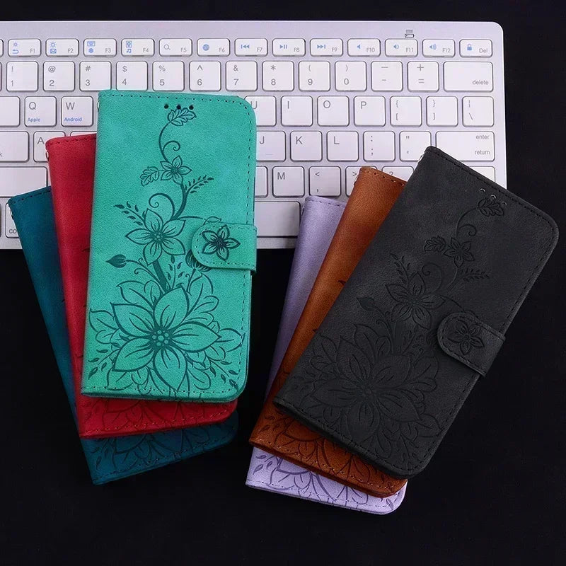 Leather Phone Case For iphone 15 14 13 12 11 Pro Max XS XR 7 6 6 6s Plus SE SE3 se4 2024 Wallet Lanyard Cover