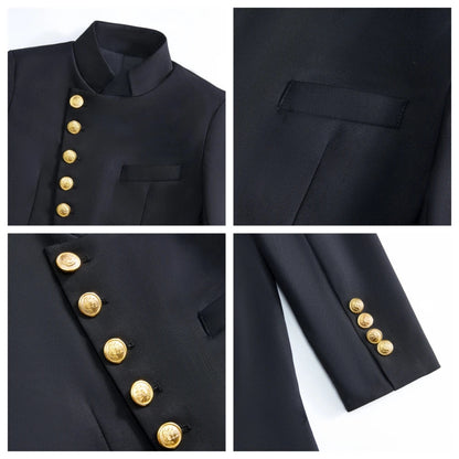 Newest African Boys Suit Set 2 Pieces Jacket Pants Wedding Ring Bearer Outfit Fast Ship Elegant Kids Tuxedo Birthday Wear 3-14T