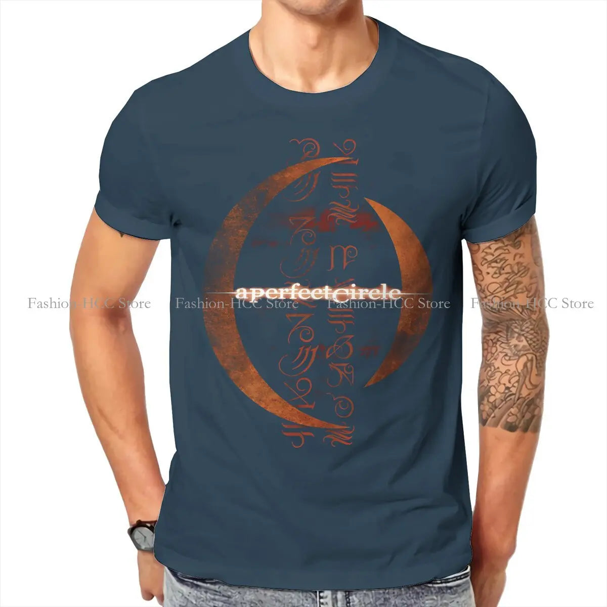 Tool Band A Perfect Circle   Mer De Noms T Shirt Harajuku Grunge Men's Tshirt Cotton Men Clothes