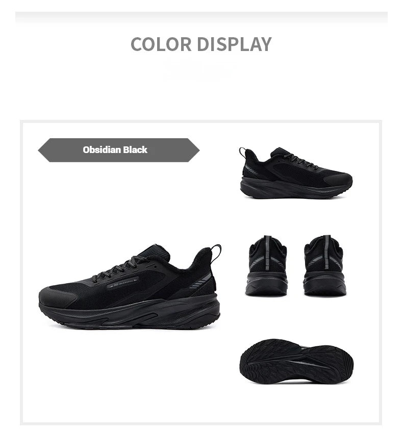 Men Running Shoes New Winter Mesh Lightweight Versatile Rebound Plush Warm Male Sneakers 672442220B