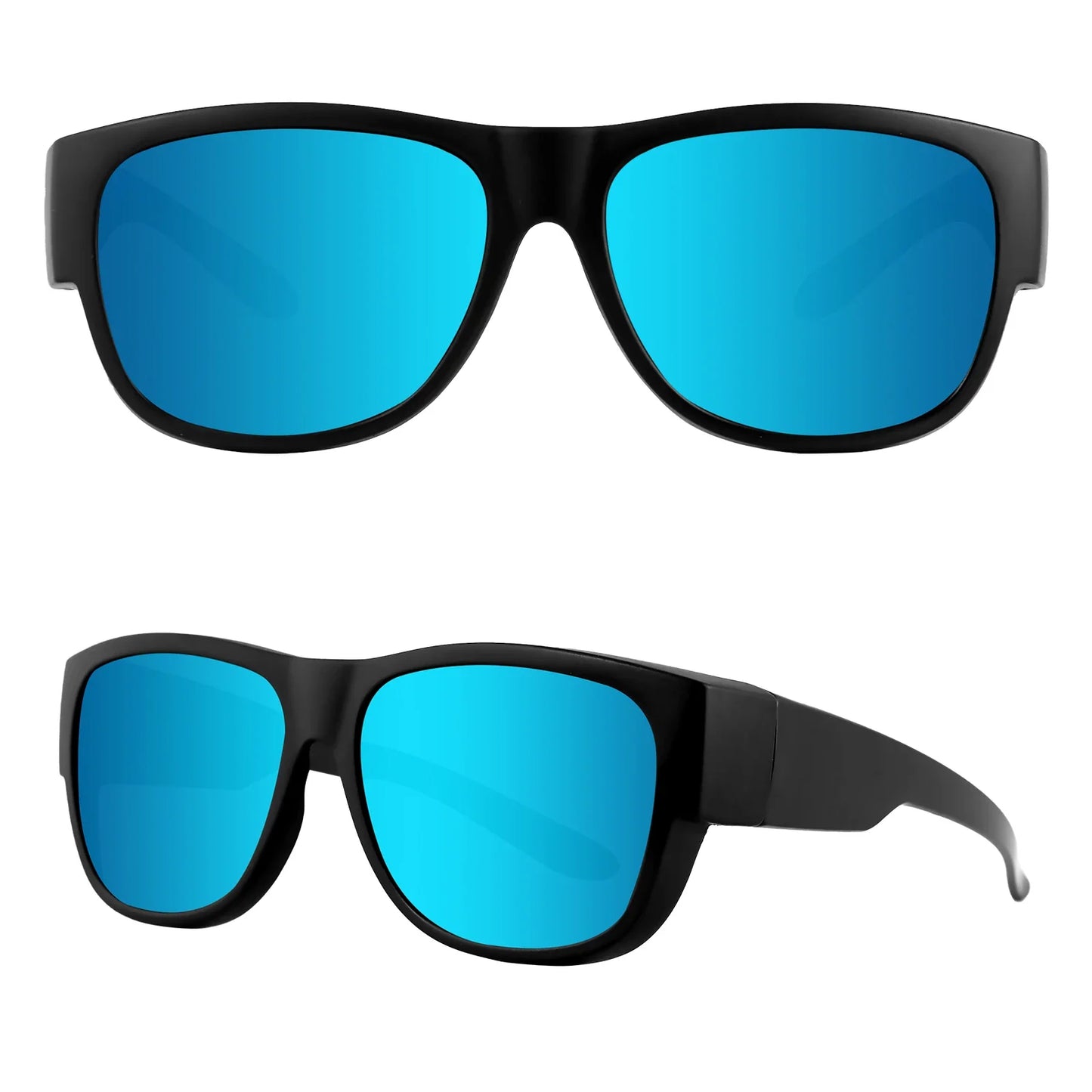 Polarized Sunglasses for Men Women Fit Over Glasses Wraparound Sunglasses  lentes de sol mujer para hombre 8238