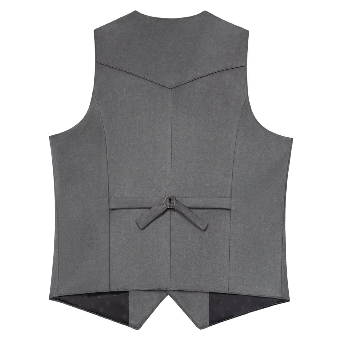 Men Vest Gold Suede Leather Gentleman Business Waistcoat Vintage Western Cowboy Regular Slim Business Banquet Men Suit Vest