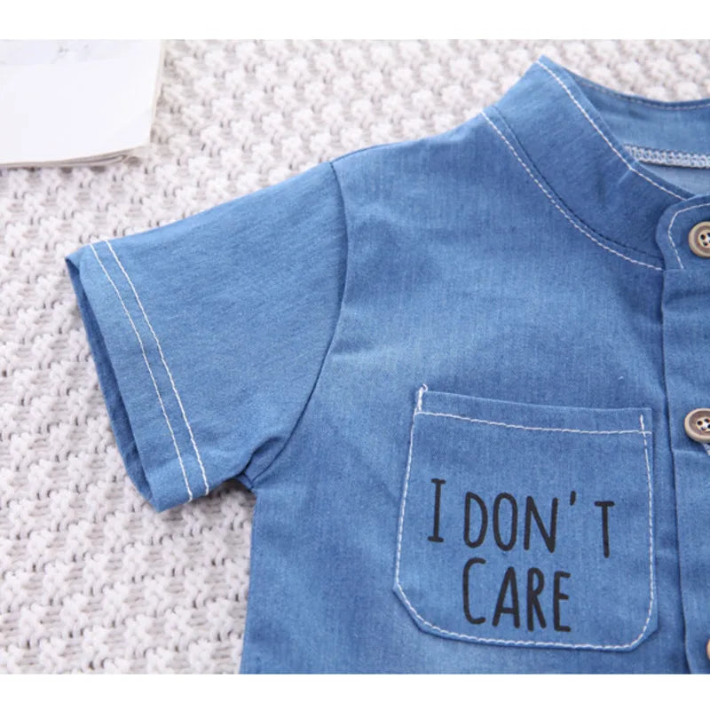 New Summer Baby Boys Clothes Suit Children Fashion Shirt Shorts 2Pcs/Sets Kids Clothing Toddler Casual Costume Infant Tracksuits