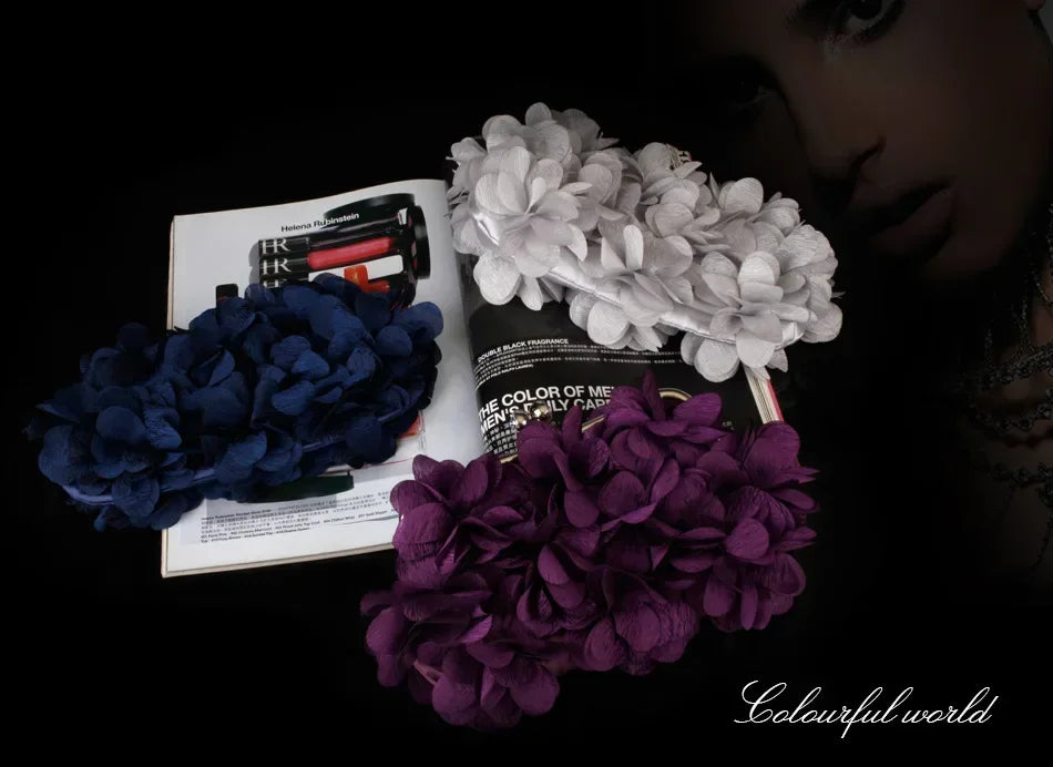Wedding Dress Bag 8 Colors White Bride Clutches Ladies Blue Party Handbag Woman Purple Evening Flower Bags Floral Wedding Clutch