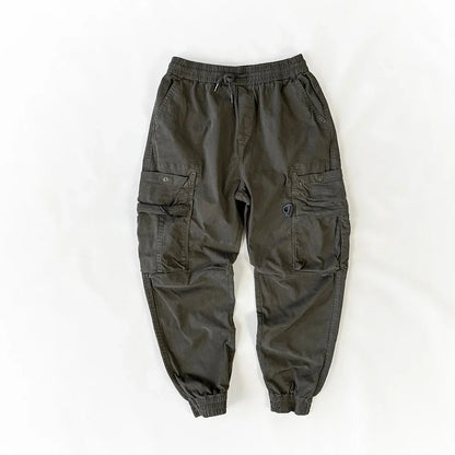 American Vintage Functional Cargo Pants Men Clothing High Quality Khaki Casual Jogging Pants Harajuku Tactical Joggers Trousers